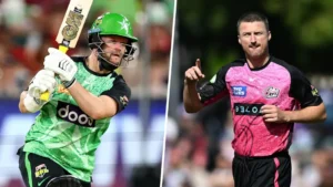 BBL Cricket: Melbourne Stars vs Sydney Sixers – Battle for Leadership